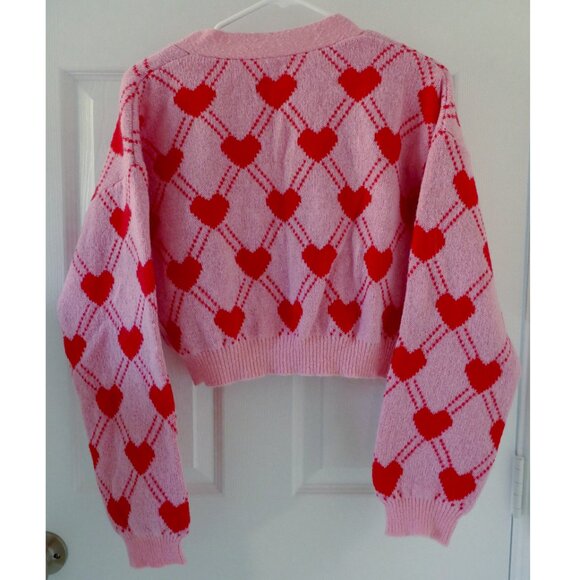 SHEIN Cropped cardigan sweater size M - Picture 3 of 4
